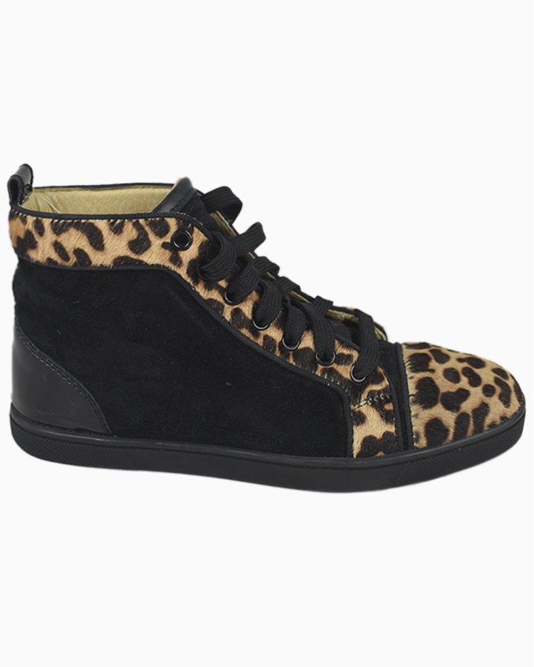 Tênis Louboutin Original Rantus Orlato Animal Print Feminino