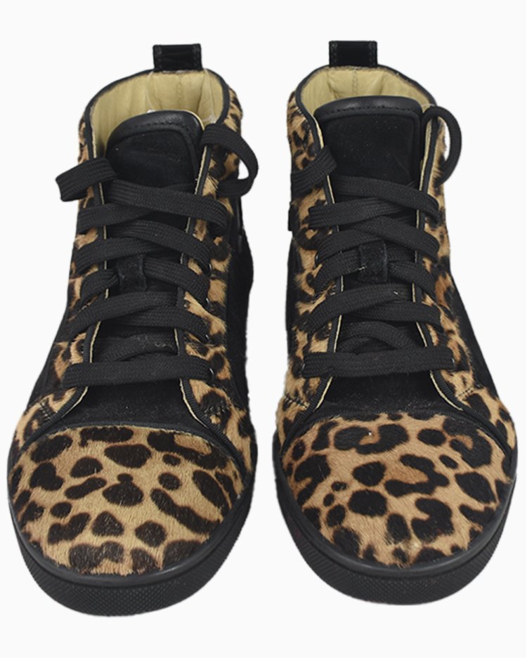 Tênis Louboutin Original Rantus Orlato Animal Print Feminino