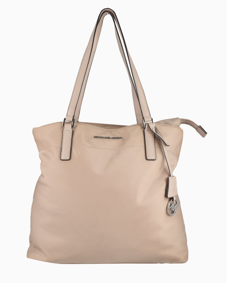 Bolsa Michael Kors Original Morgan Nylon Tote Rosê Feminina