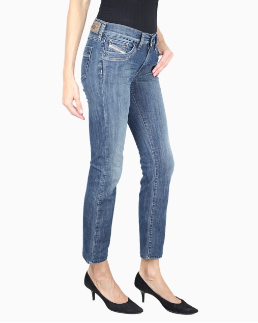Pantalon Jeans Diesel Ronhoir Bootcut - Taille Basse Bleu Stretch - Taille 38 (W27) - Occasion Très Bon état