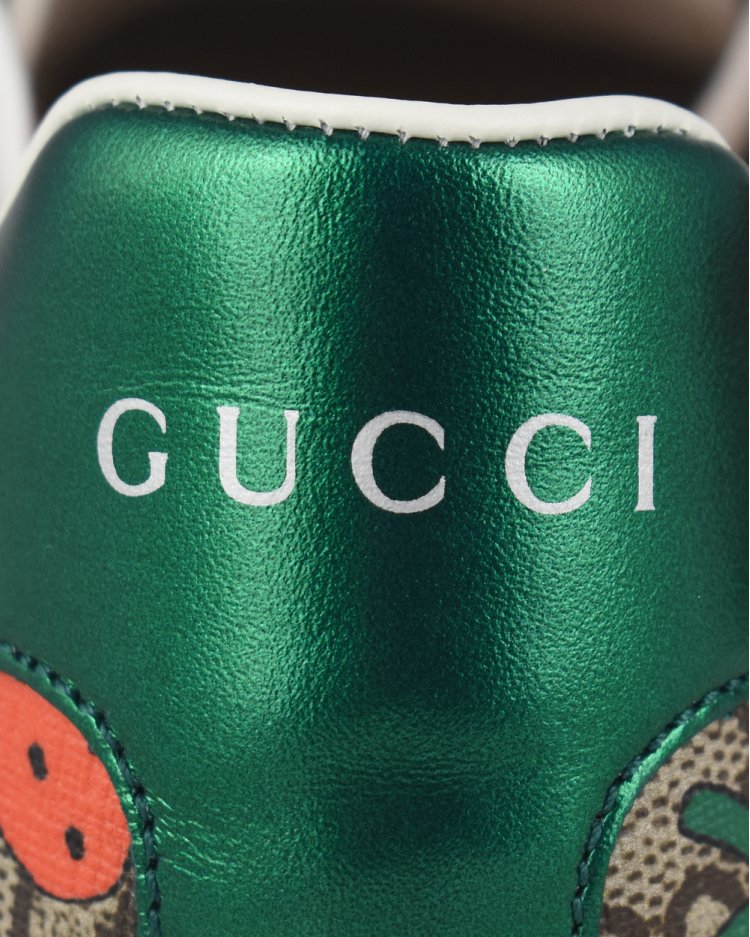 Tênis Gucci Original GG Supreme Ace Morangos Monograma Feminino