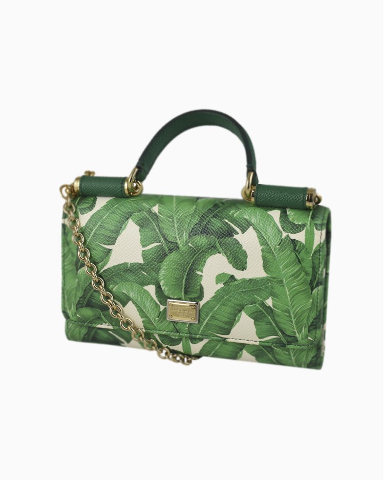Bolsa Wallet Dolce & Gabbana Original Banana Print Estampada Feminina