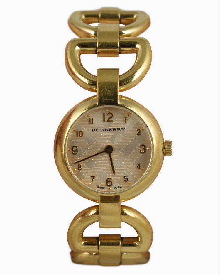 Relógio Burberry Original BU5401 Dourado Feminino