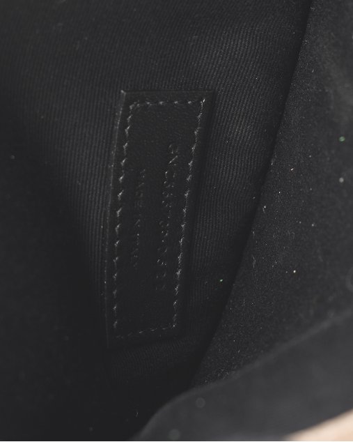 Clutch Saint Laurent Original Uptown Bege Feminina