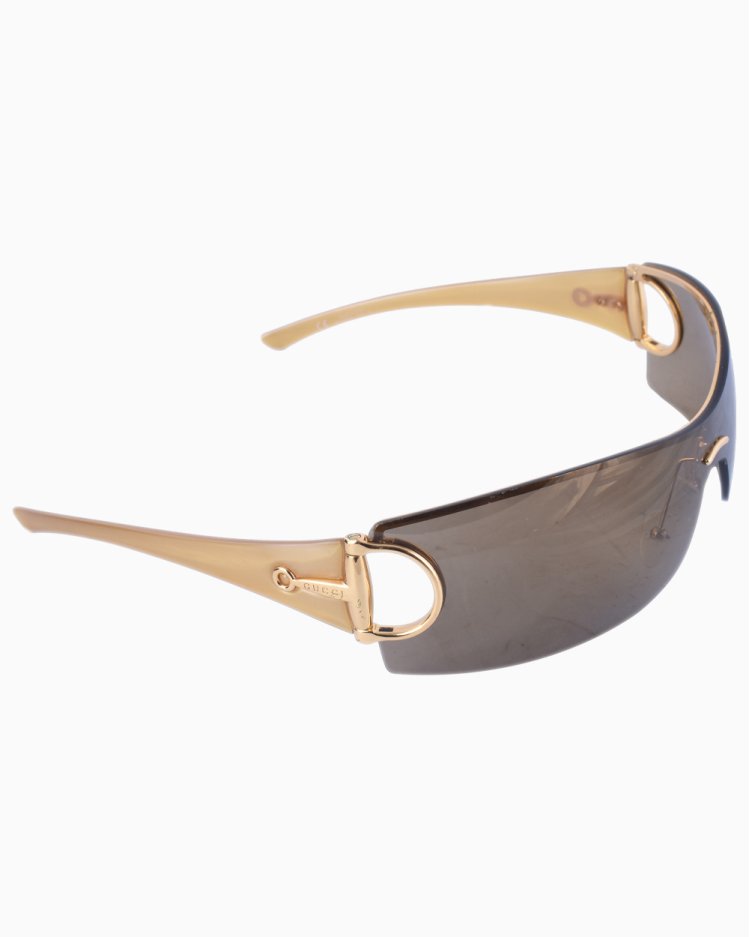 グッチ GUCCI サングラス GG2712 STRASS スポーツ ストーン Óculos de Sol Gucci Original GG 2712/S Dourado Feminino