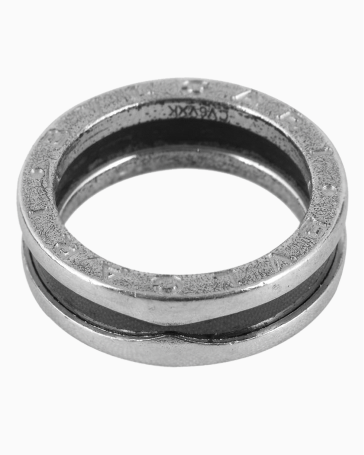 Anel Bvlgari Original Save The Children Prata Unissex