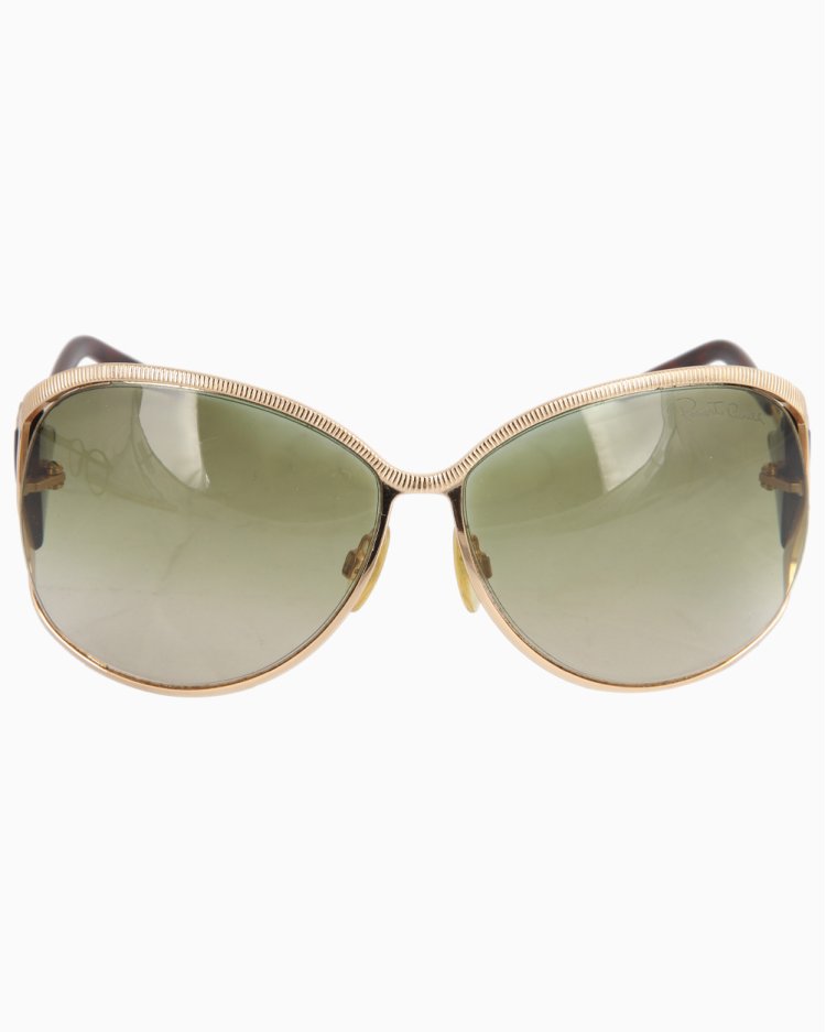 Authentic Roberto Cavalli Fresia 574S sunglasses Roberto Cavalli Rose Gold/Green Gradient Fresia 574S  main image 4