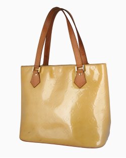 Bolsa Louis Vuitton Monograma Houston Verniz Amarela