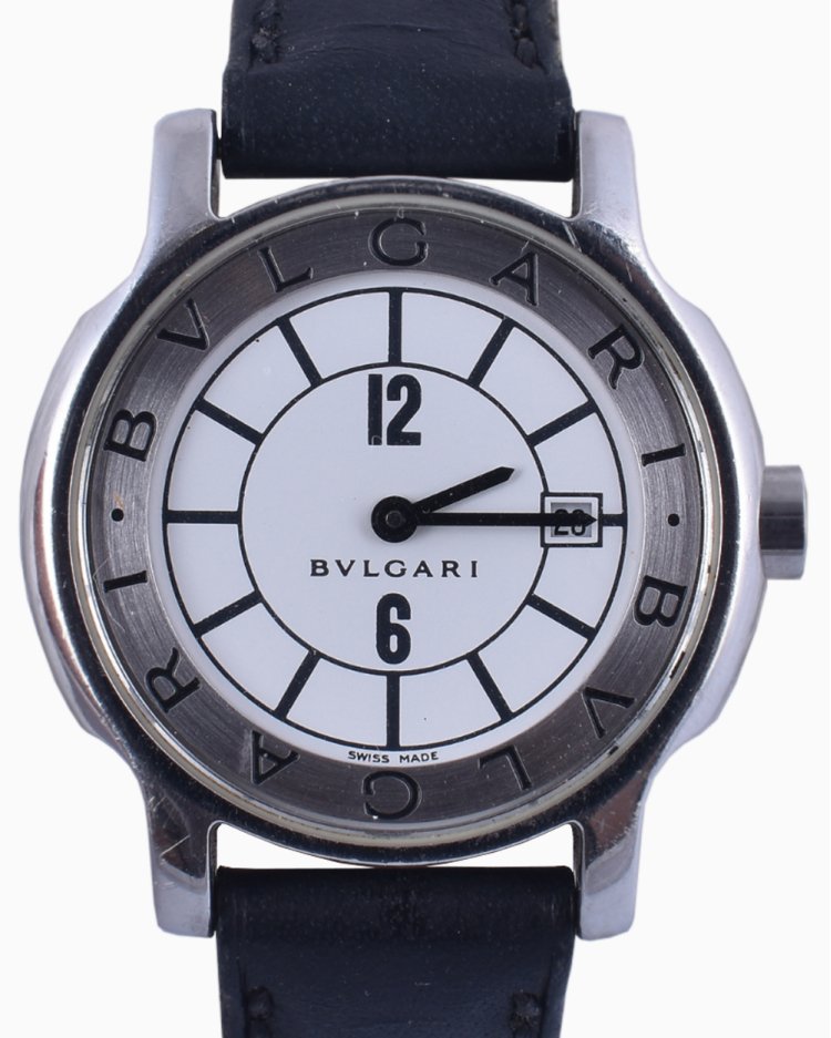 Relógio Bvlgari Original Solotempo Preto Feminino
