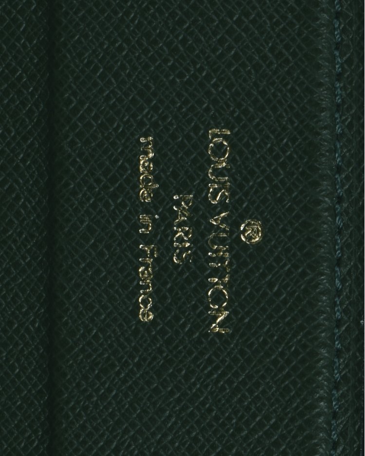 Maleta Louis Vuitton Original Vintage Couro Taiga Verde Feminina