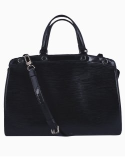 Bolsa Louis Vuitton Brea MM Epi Verniz Preta