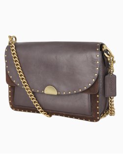 Bolsa Coach Dreamer Convertible Crossbody Marrom