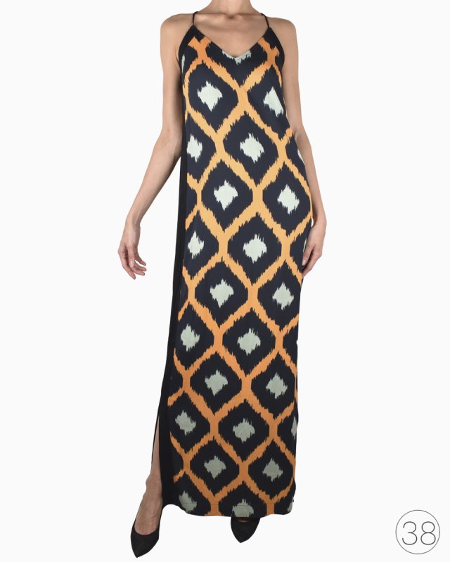 Vestido Longo Estampado