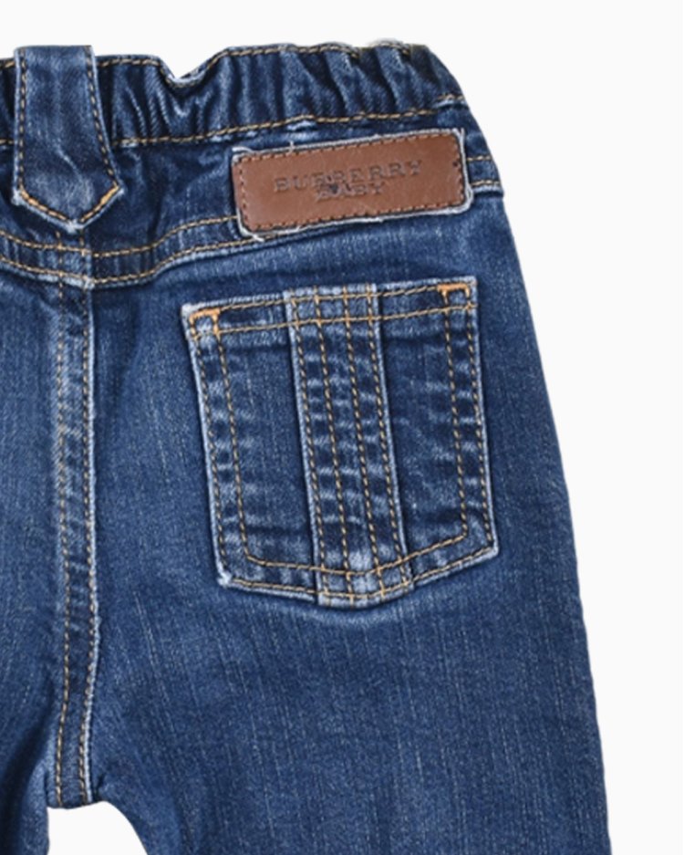Calça Infantil Burberry Original Jeans Azul