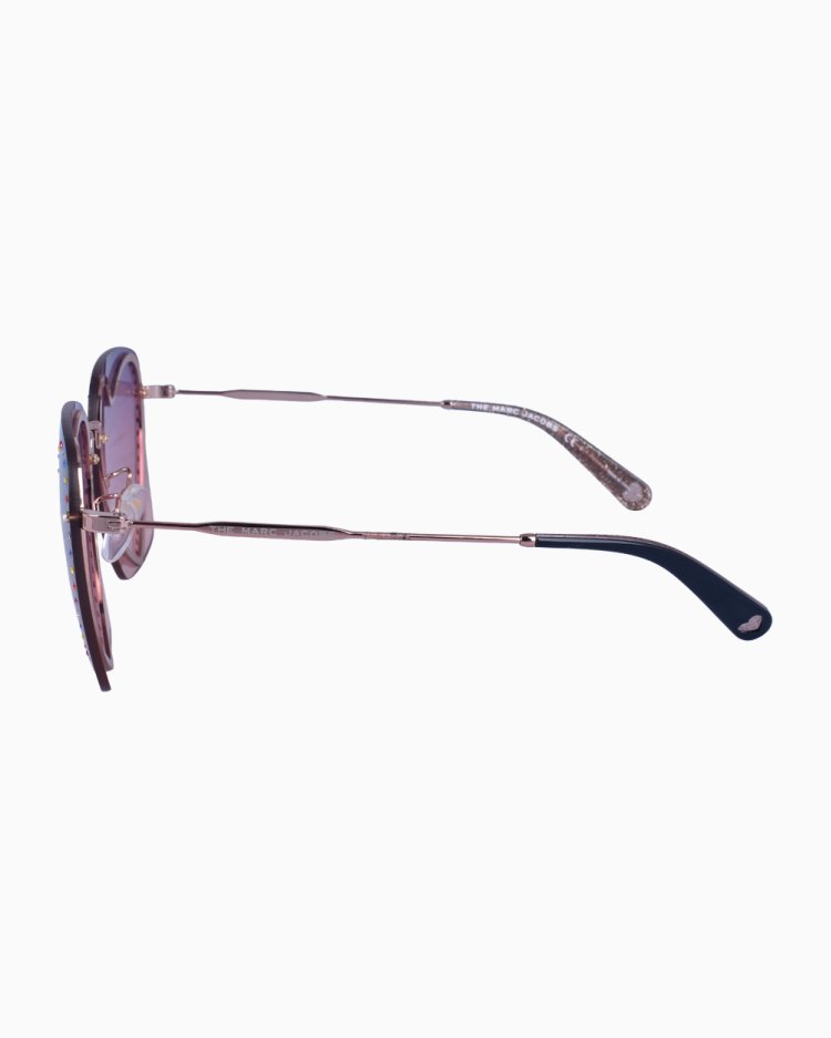 Óculos de Sol Marc Jacobs Original Coração 493/S Roxo Feminino