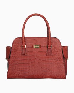 Bolsa Michael Kors Croco Vermelha
