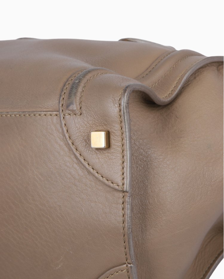 Bolsa Céline Original Luggage Nude Feminina