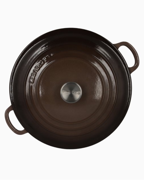 Panela Le Creuset Signature 28 Marrom