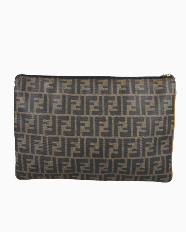 Pasta Fendi Original Vintage Canvas Zucca Feminina