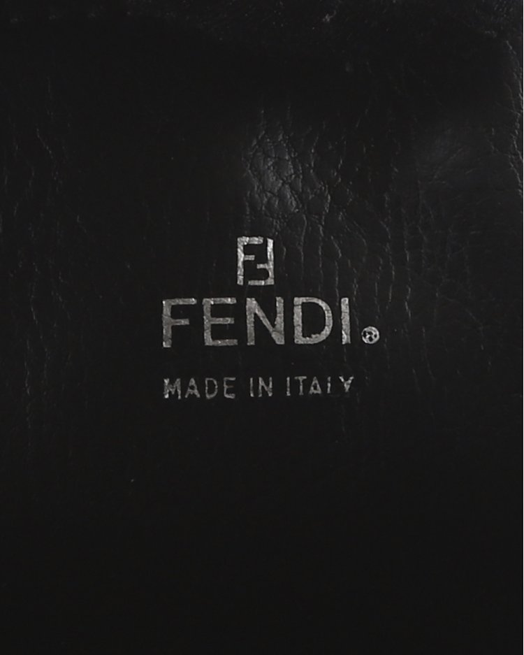 Pasta Fendi Original Vintage Canvas Zucca Feminina