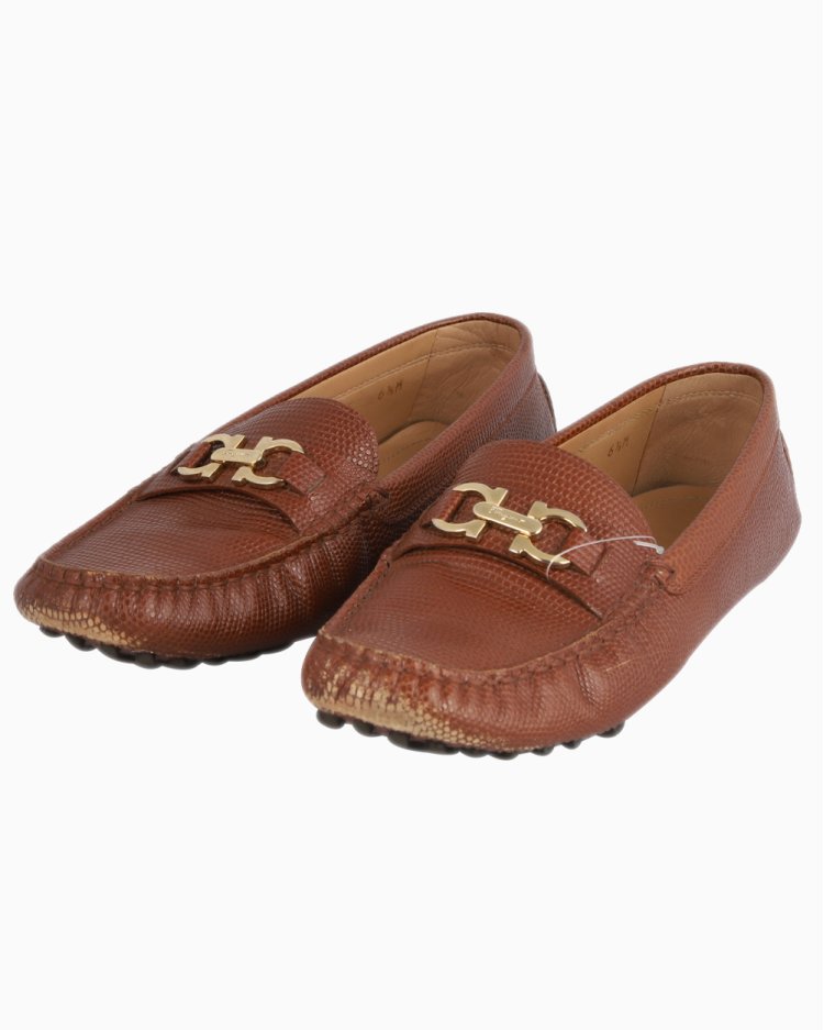 FERRAGAMO ブラウンモカシン（サイズ：8EE） FERRAGAMO ブラウン