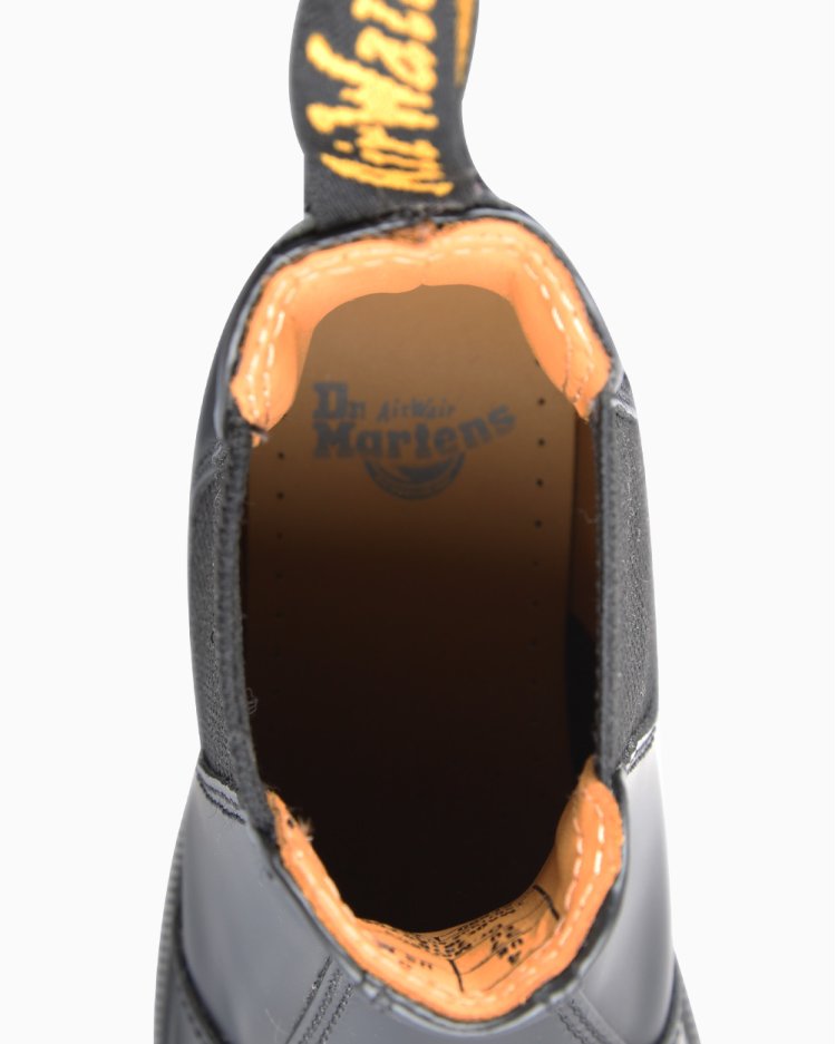 Bota Dr Martens Original Chelsea 2976 Smooth Preta Feminina