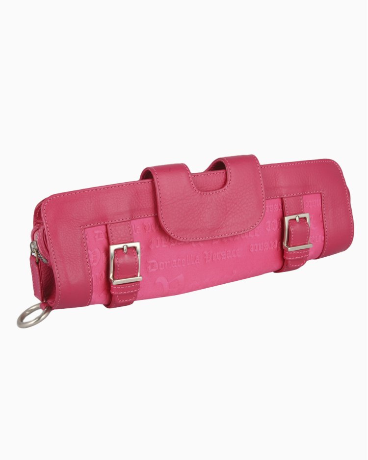 Clutch Versace Original Rosa Feminina