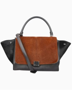 Bolsa Celine Trapeze Small Bicolor