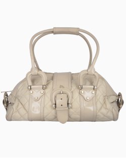 Bolsa Burberry Matelassê Nude