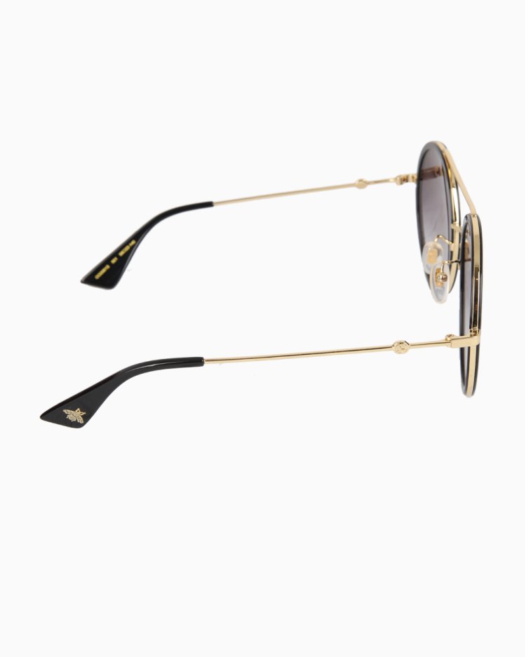 Óculos de Sol Gucci Original GG0061S Preto Feminino