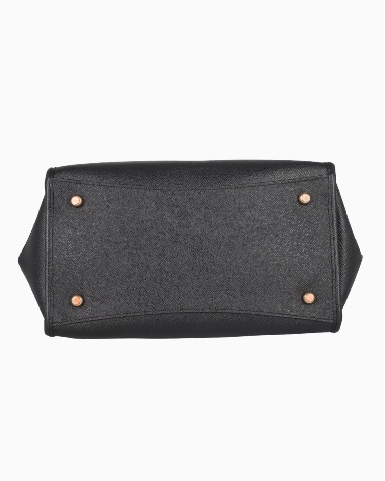 Bolsa Coach Original Tiracolo Preta Feminina