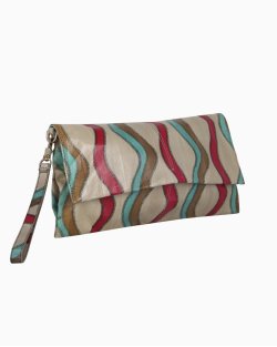 Clutch Sergio Rossi Flap Estampada