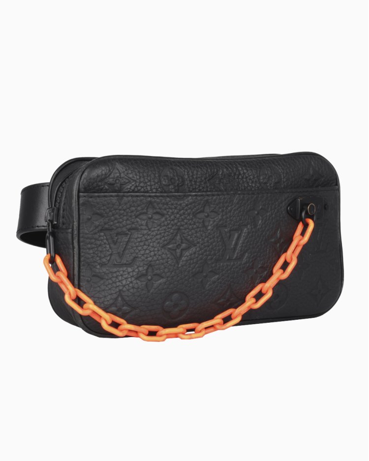 Pochete Louis Vuitton Original Volga Preta Masculina