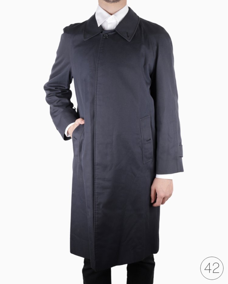 Casaco Burberry's Vintage Trench Coat Azul Marinho