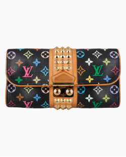 Clutch Louis Vuitton Courtney Monograma Multicolore