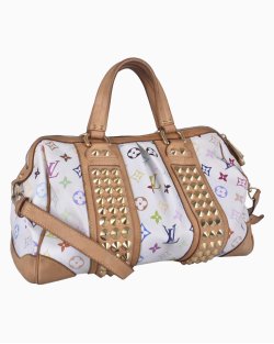 Bolsa Louis Vuitton Courtney MM Monograma Multicolore Takashi Murakami