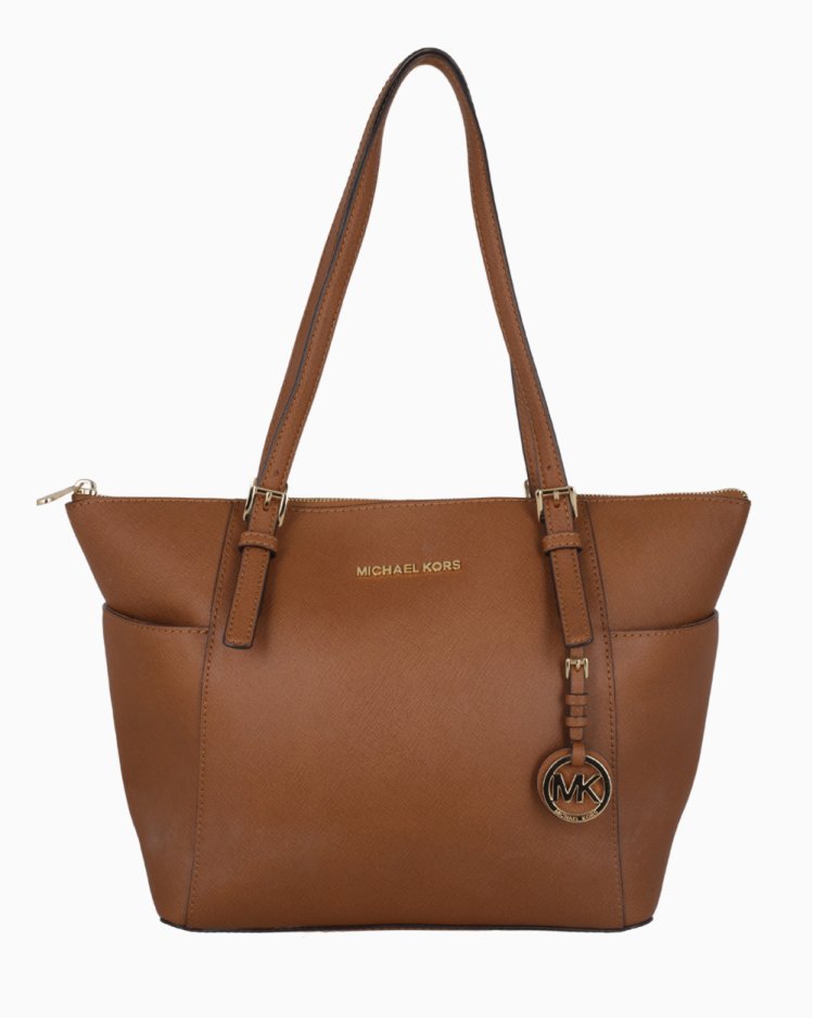 Bolsa Michael Kors Original Jet Set Caramelo Feminina
