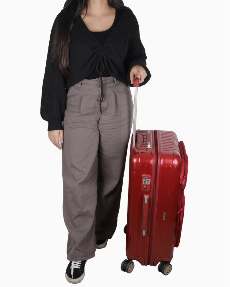 Mala Rimowa Original Salsa Deluxe Cabin Média Vinho Feminina