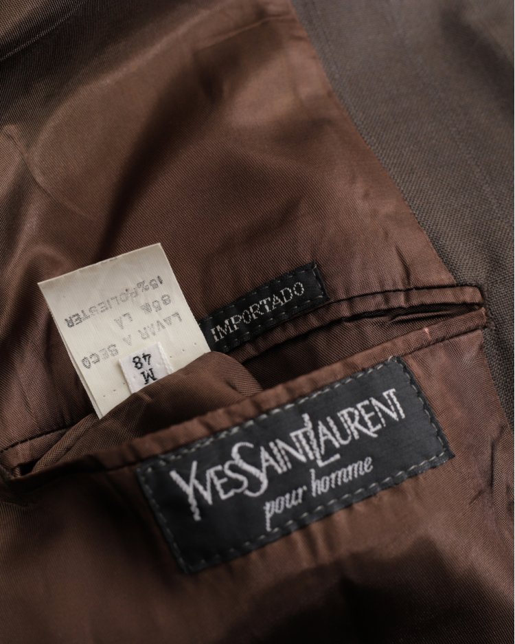 Blazer Saint Laurent Original Cinza Masculino