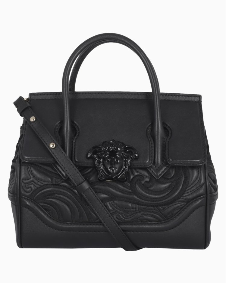 Bolsa Versace Original Palazzo Empire Preta Feminina
