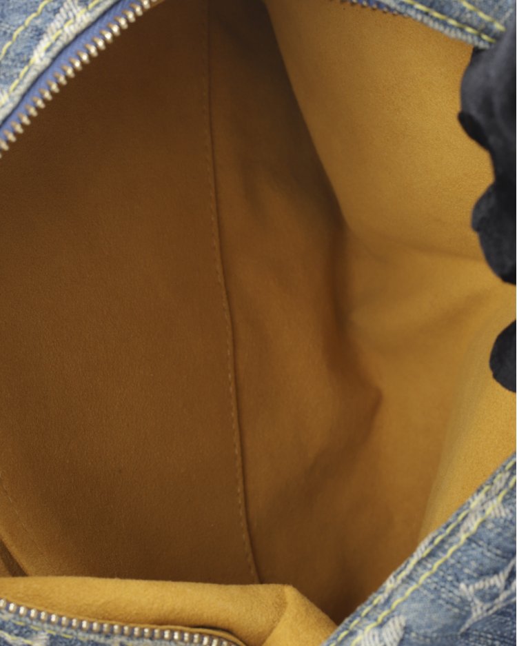 Bolsa Louis Vuitton Original Denim Baggy PM Monograma Feminina