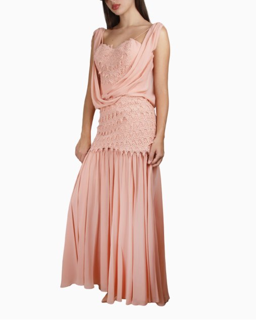 Vestido Candy Brown Original Renda Rosa Feminino