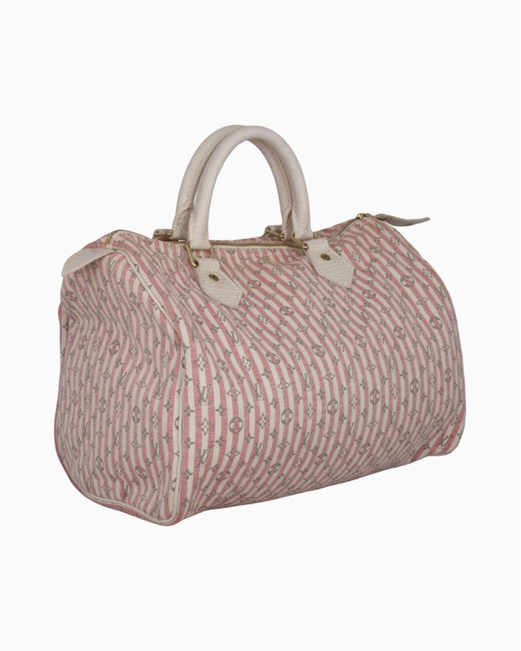 Bolsa Louis Vuitton Original Speedy 30 Mini Lin Croisette Feminina