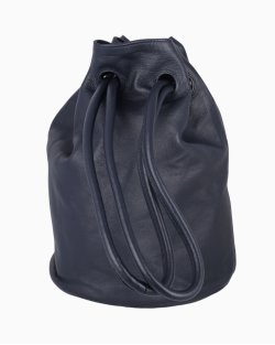 Bolsa Mansur Gavriel Bucket Azul Marinho
