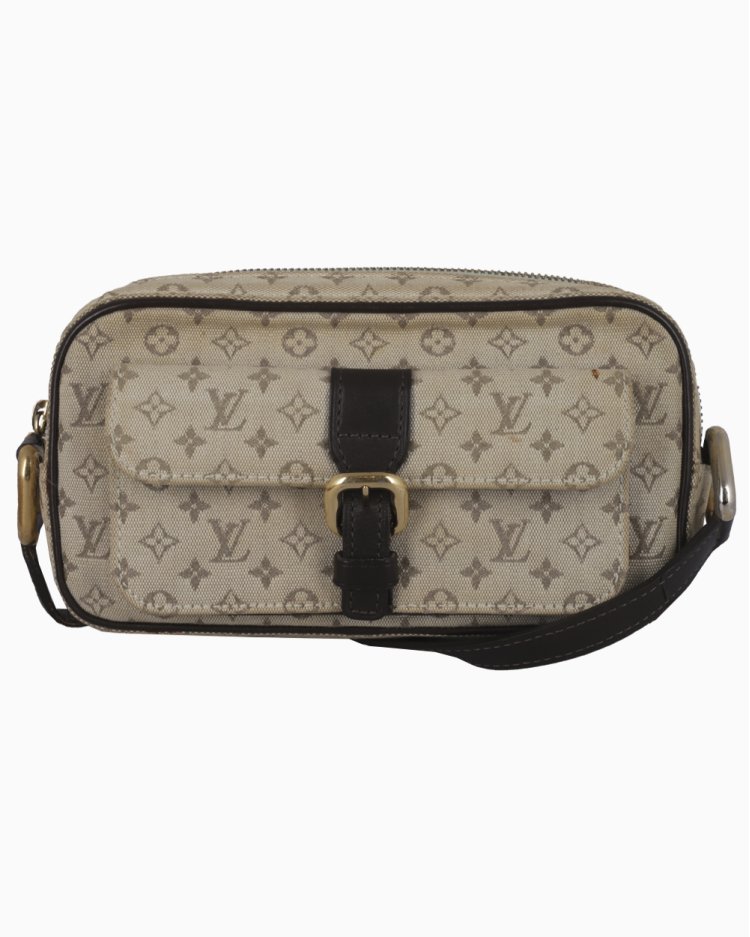 LOUIS VUITTON バッグ Bolsa Louis Vuitton Original Mini Lin Juliette Cinza Feminina