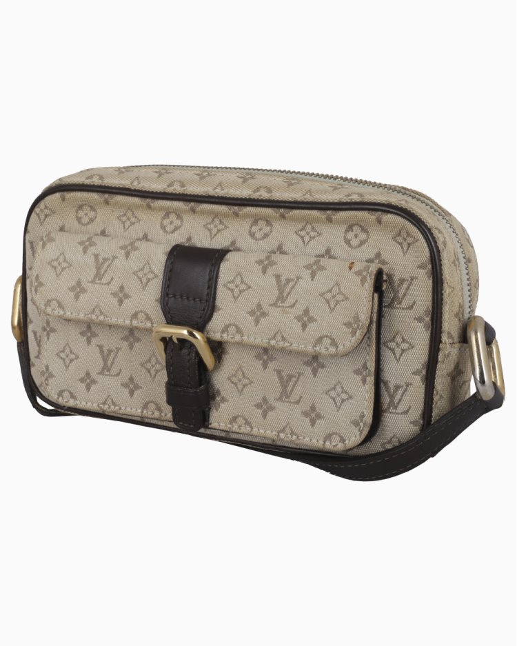 Bolsa Louis Vuitton Original Mini Lin Juliette Cinza Feminina