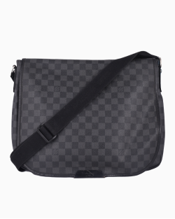 louis vuitton daniel gm messenger damier graphite