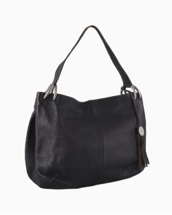 Bolsa Furla Tote Couro Preta