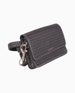 Pochete DKNY Couro Monograma