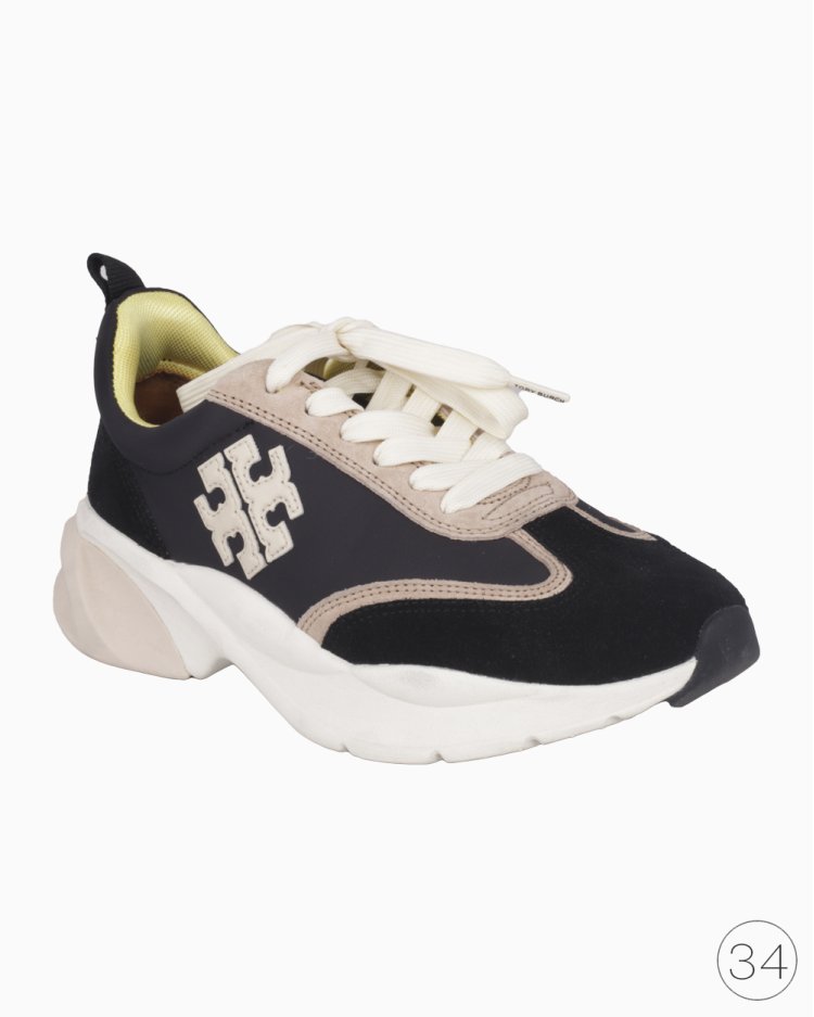 靴 [TORY BURCH] GOOD LUCK MOHAIR TRAINER Tênis Tory Burch Original Good Luck Trainer Colorido Feminino